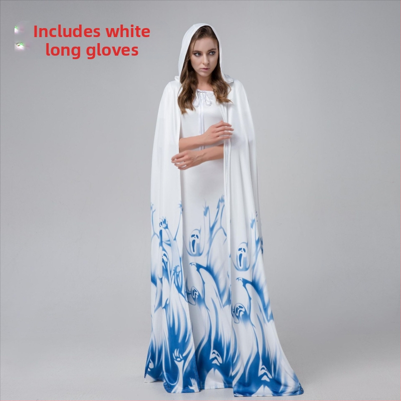 Halloweeni kostüüm, Cos Suit, vampiir, nõid, kuradikostüüm, vampiiri kostüüm, kleit