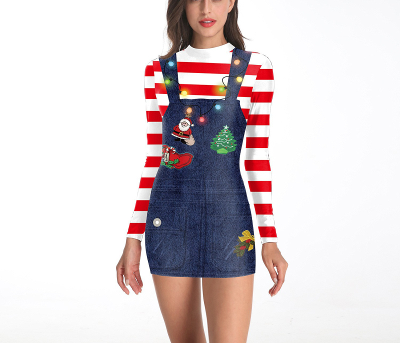 Halloweenske večerné šaty na predstavenie, párty šaty s potlačou telového tkaniva, spojené šaty s lebkou, úzke šaty