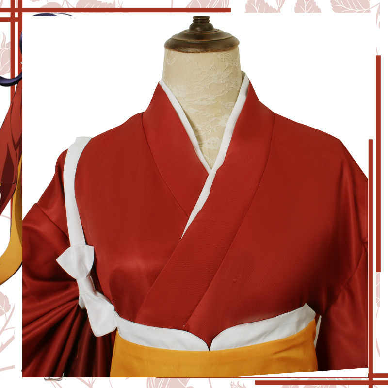 Wenhao metskoer cosplay ülikond cosplay ülikond nott lumi kevad peegel lill cos ülikond hommikumantel kimono rollimänguülikond