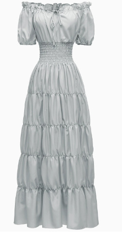 Proljeće 2025. Srednjovjekovna književna retro haljina Scenska haljina Koktel večernja haljina