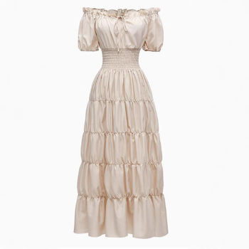 Proljeće 2025. Srednjovjekovna književna retro haljina Scenska haljina Koktel večernja haljina