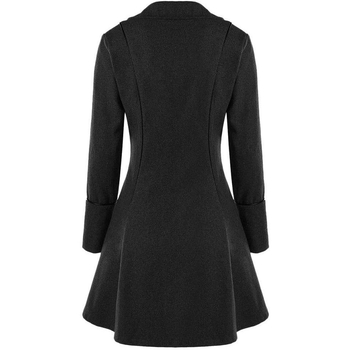 2024wish Euroopa ja Ameerika keskaegne pikkade varrukatega kolmerealine naiste jakk ebakorrapärase ülaosaga