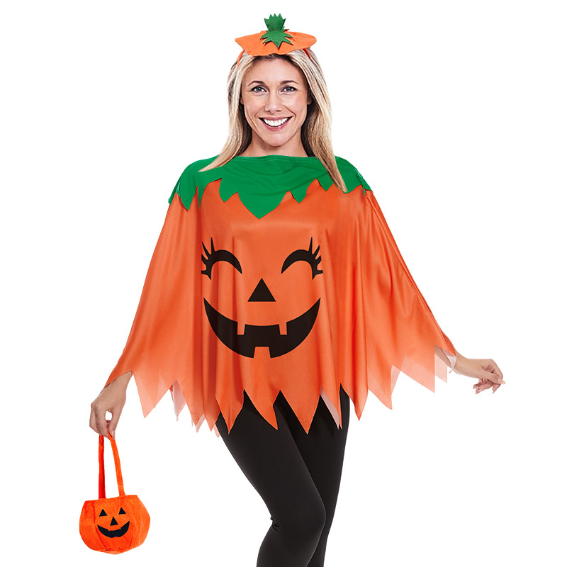 Uus Halloweeni keep Cosplay Cosplay lavapeo etenduse pühade kostüüm kõrvitsakaep