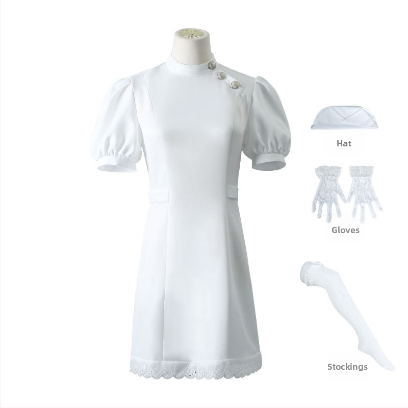 Кукла Mido Clothes, падаща в униформата на медицинска сестра Aikawa, костюм на медицинска сестра Xidoikawa Dream, униформа на медицинска сестра