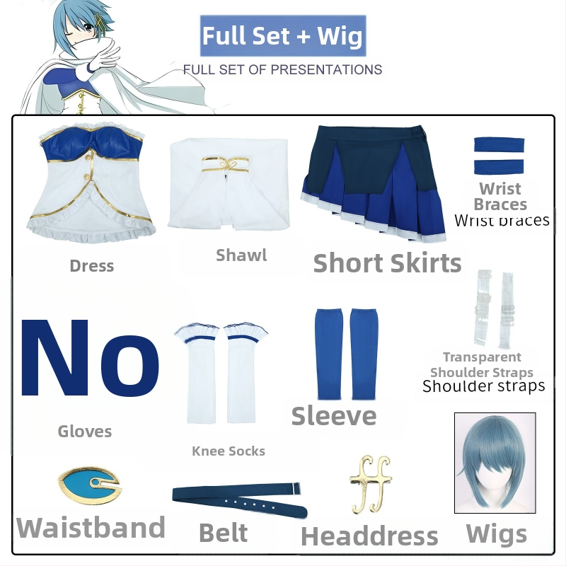 Meishu Shayexiang Cos Suit Magic Girl väike ümmargune Meishu Shayexiang Cosplay kahemõõtmeline animatsioonikostüüm