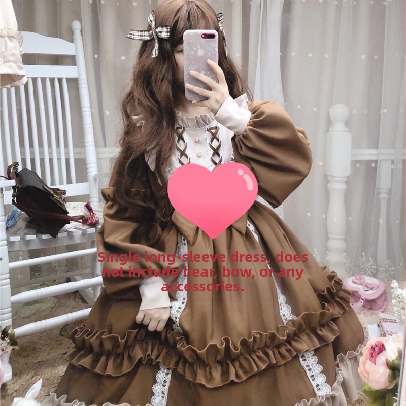 Lolita svārku komplekts japāņu jaukā Lori studentu kleita 2024. gada pavasara un rudens Lolita mīkstie meiteņu svārki