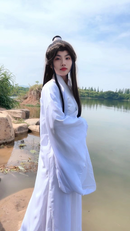 Õnnistuse ja tänulikkuse cosplay kostüüm koos mütsi, paruka, kingade, anime printsessi kostüümi ja iidse sinise tutiga vööga