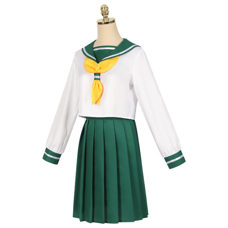 Aștept cu nerăbdare să visez să devin o fată magică, costum de uniformă de liceu, fustă JK, dans, Tina, fată cosplay.