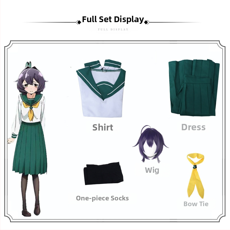 Aștept cu nerăbdare să visez să devin o fată magică, costum de uniformă de liceu, fustă JK, dans, Tina, fată cosplay.