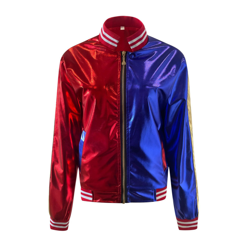 Uus enesetapumeeskond Haley Quinn enesetapumeeskonna kostüüm kloun naine täiskasvanud lastele hubased riided