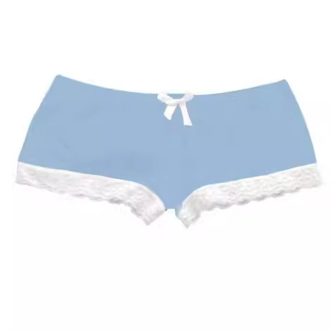 Pantaloni scurți respirabili cu fundă multicoloră, sexy, transfrontalieri, pentru femei, cu talie medie