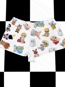 Comerț exterior european 2025 primăvara nouă Spice Girls slim-fit casual pantaloni scurți pentru femei craniu gotic la modă pantaloni scurți casual