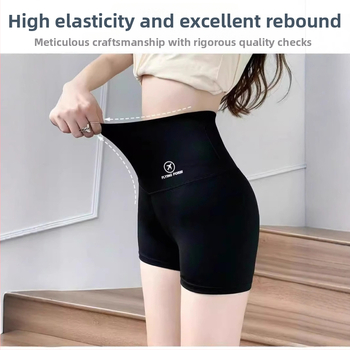 Suvised õhukesed kolmepunktilised lennuki haipüksid Barbie püksid kõrge vöökohaga kõhukaitsega turvapüksid pluss-suuruses aluspüksid