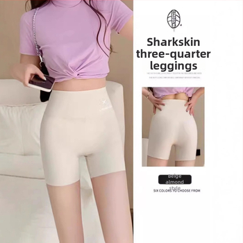 Suvised õhukesed kolmepunktilised lennuki haipüksid Barbie püksid kõrge vöökohaga kõhukaitsega turvapüksid pluss-suuruses aluspüksid