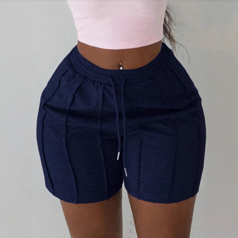 Дамско облекло за жени с големи размери, трансгранично европейско и американско облекло, Amazon AliExpress, ново лято, едноцветно, ежедневие, с връзки