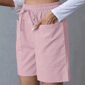 2024. aasta Amazoni uued Euroopa ja Ameerika naiste vabaajapüksid, kõrge vöökohaga lühikesed püksid, moodsed paeltega laiad jalad, vabaaja lühikesed püksid, kõik sobivad