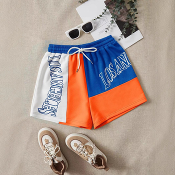 2025 Cross-Border Independent Station Populárne 280g froté dámske ležérne šortky s digitálnou potlačou na domáce nosenie