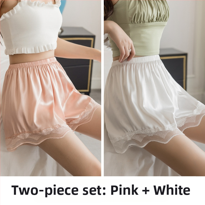 Suvised kolmepunktilised turvapüksid naistele, mida saab kanda ka väljaspool lainelisi pitsiga püksid, jooksmisvastased, kergelt lokkivad, õhukese põhjaga, hulgimüük V3