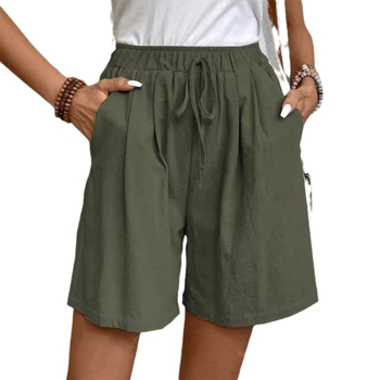 2024 Európa a Amerika INS Amazon cezhraničný zahraničný obchod dámske letné nové ležérne módne ľadovo hodvábne široké nohavice šortky