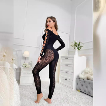 Európsky a americký štýl nočného klubu, sexy nechtový perlový úzky overal s dlhým rukávom, módny overal s vysokou elasticitou v plus veľkosti