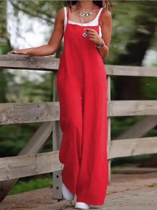 Bretele de buzunar casual pentru femei europene și americane transfrontaliere, vara 2024, culoare solidă, noi