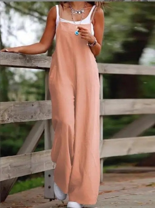 Bretele de buzunar casual pentru femei europene și americane transfrontaliere, vara 2024, culoare solidă, noi