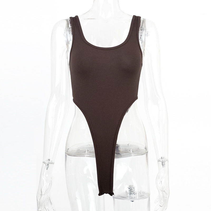 Európa a Spojené štáty americké cezhraničné letné 2023 nové dámske sexy štíhle bavlnené vesty s výstrihom do U a vysokým rozparkom