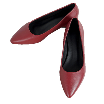 Παπούτσια Εξωτερικού Εμπορίου Μονής Επίστρωσης Γυναικεία Παπούτσια 2025 για Μαμάδες Παπούτσια με Χαμηλό Τακούνι και Απαλό Φλοράλ Γυναικεία Δερμάτινα Παπούτσια Εργασίας με Χοντρό Τακούνι και Μυτερά Μικρά Δερμάτινα Παπούτσια για Γυναίκες