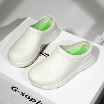 Παπούτσια για το σπίτι, παπούτσια νοσοκόμων, παπούτσια βροχής, παπούτσια νερού, μαύρα παπούτσια σεφ, αντιολισθητικά, αδιάβροχα παπούτσια κουζίνας, παπούτσια σεφ