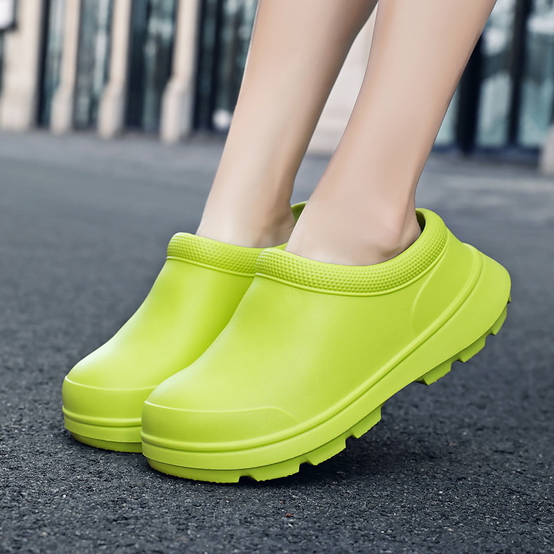 Παπούτσια για το σπίτι, παπούτσια νοσοκόμων, παπούτσια βροχής, παπούτσια νερού, μαύρα παπούτσια σεφ, αντιολισθητικά, αδιάβροχα παπούτσια κουζίνας, παπούτσια σεφ