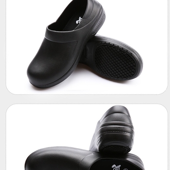 Ελαφριά, μαλακά παπούτσια σεφ, αντιολισθητικά παπούτσια εργασίας, ανθεκτικά στο λάδι, αδιάβροχα, ανθεκτικά στη φθορά παπούτσια κουζίνας, παπούτσια προστασίας εργασίας για άνδρες και γυναίκες 087