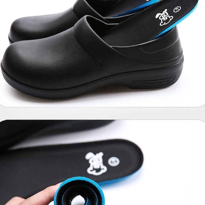 Lagane mekane kuharske cipele, protuklizne cipele, radne cipele, otporne na ulje, vodootporne i otporne na habanje, kuhinjske cipele, zaštitne cipele za muškarce i žene 087