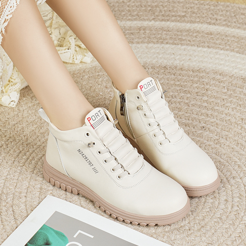 Pantofi sport cu căptușeală din fleece, modele noi, modele de primăvară, toamnă și iarnă 2024, pantofi pentru toate anotimpurile, pantofi de călătorie confortabili, pantofi de damă, adidași