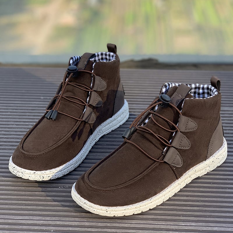 Dámske semišové bavlnené čižmy s krátkymi rukávmi, nové elastické martinské čižmy, plus size bavlnené topánky, vysoké látkové ležérne topánky