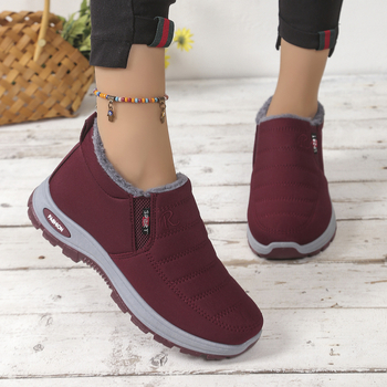 TEMU Prekogranična vanjska trgovina 2024. Nove pamučne cipele Zimske cipele s flis podstavom, zadebljane ljubiteljske čizme za snijeg, eksplozije, neklizajuće kratke čizme