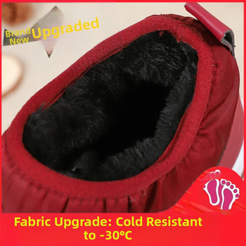 Veekindlad puuvillased tööjalatsid, naiste autentsed vanad meeste puuvillased kingad, pehme tallaga keskealiste naiste kingad, kodukingad, kerged lumesaapad