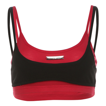 Διασυνοριακό καλοκαιρινό γιλέκο δύο τεμαχίων για γυναίκες, μονόχρωμο, στενό, μοντέρνο, street fashion, σε ευρωπαϊκά και αμερικανικά στυλ, σε διασυνοριακό στυλ 2024