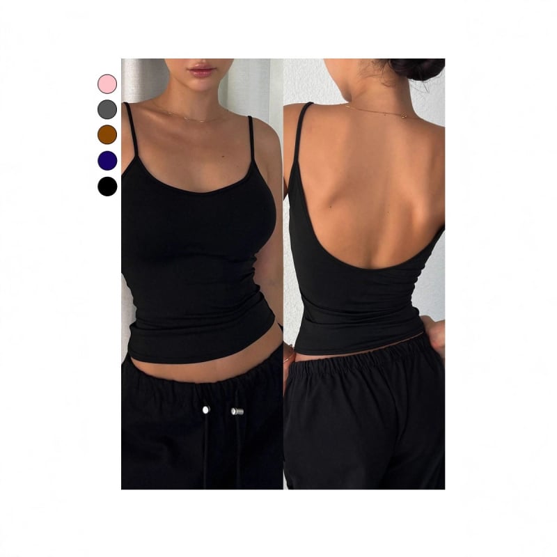 Horúce dievča Sexy Veľké Tielko Odhalené Cestovanie Dovolenka Nočný klub Denné Nosenie Sexy Divoký Top