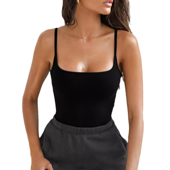 Amazon vasaras stila piena zīda Hottie Suspbottomer apakšdaļa ar Eiropas un Amerikas stila tievu, īsu vestes augšdaļu sievietēm