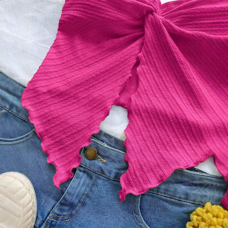 Nauja didmeninė prekyba Europos ir Jungtinių Valstijų tarpvalstybine prekyba vamzdeliu, gryno drugelio dizaino, pojūčiu apnuoginta, bambos formos, seksuali ir karšta mergina, vienspalvė moteriška liemenė.