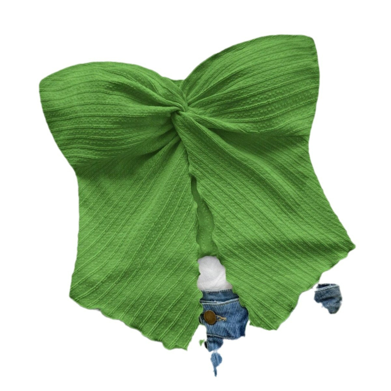 Nauja didmeninė prekyba Europos ir Jungtinių Valstijų tarpvalstybine prekyba vamzdeliu, gryno drugelio dizaino, pojūčiu apnuoginta, bambos formos, seksuali ir karšta mergina, vienspalvė moteriška liemenė.