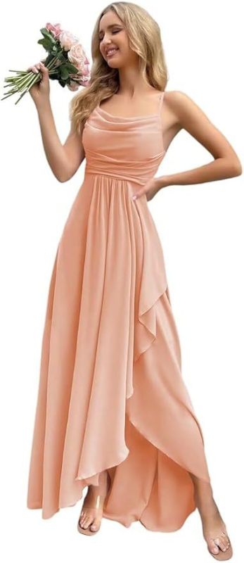 Prekogranična večernja haljina 2024. Nova seksi haljina za vanjsku trgovinu s jednim remenom u struku, večera, banket, haljina za djeveruše