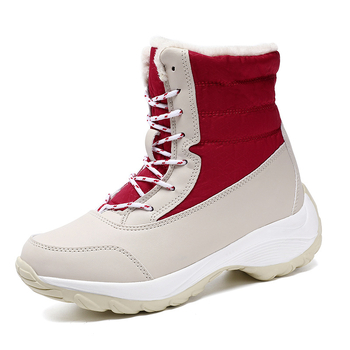 Ελαφριά, φθινοπωρινά και χειμωνιάτικα γυναικεία παπούτσια από EVA, κορεατική εκδοχή των high-top Snow Boots, ζεστά βαμβακερά παπούτσια από βελούδο και μια γενιά μαλλιών.