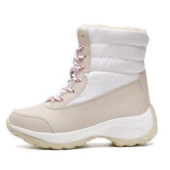 Ελαφριά, φθινοπωρινά και χειμωνιάτικα γυναικεία παπούτσια από EVA, κορεατική εκδοχή των high-top Snow Boots, ζεστά βαμβακερά παπούτσια από βελούδο και μια γενιά μαλλιών.