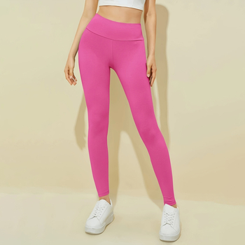 2024 Európa és Amerika Amazon határokon átnyúló női egyszínű széles övű leggings női karcsúsított kényelmes jóganadrág nőknek