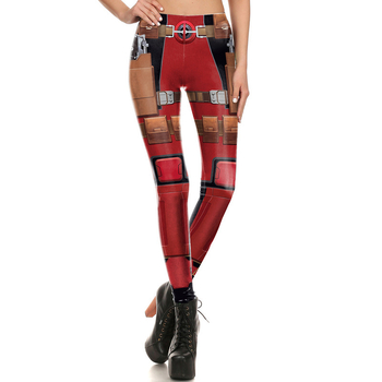 Ευρωπαϊκή και αμερικανική μόδα Νέο στυλ τυπωμένα ελαστικά κολάν Ψηφιακή εκτύπωση Γιλέκο μόδας Κοστούμι Γιλέκο Κολάν