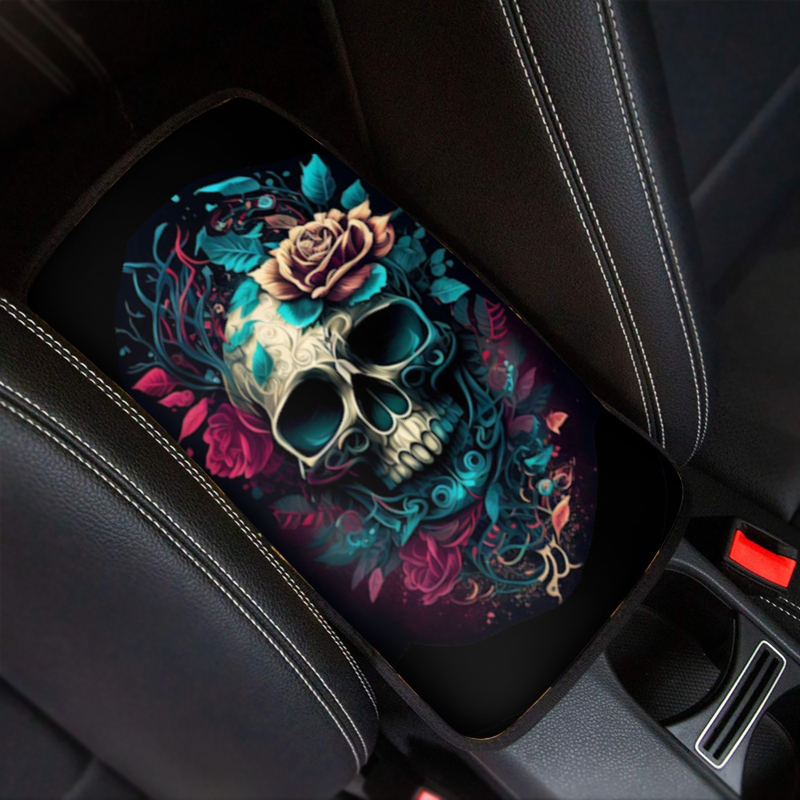 Spalvotas katės letenos elemento spausdinimas automobilio sėdynės porankio pagalvėlės vientisas spausdinimas centrinės konsolės porankio pagalvėlės užvalkalas tarpvalstybinei užsienio prekybai