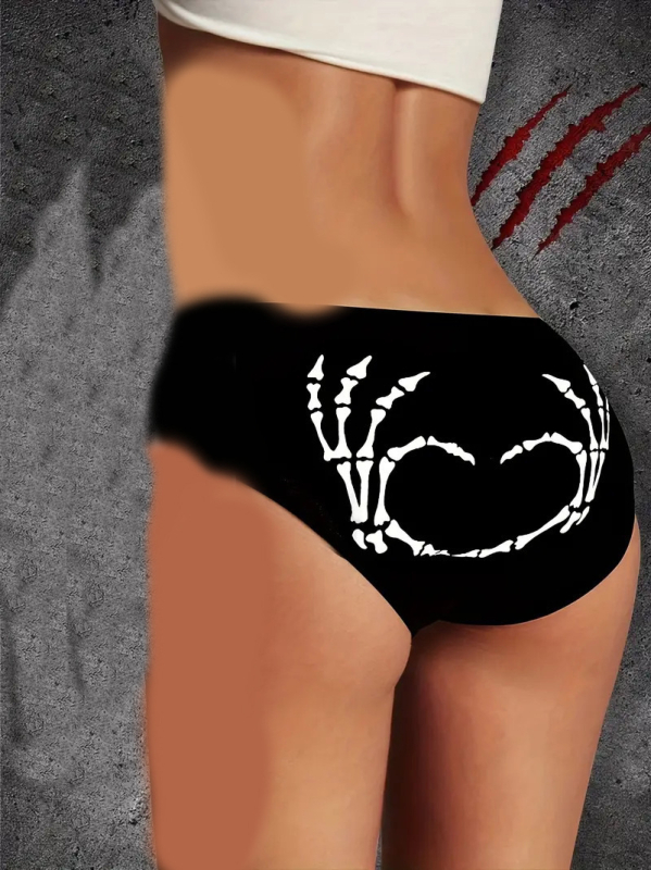 Lenjerie intimă sport yoga pentru femei, talie medie, subțire, sexy, cu fluture, imprimat, lenjerie intimă pentru femei WU02