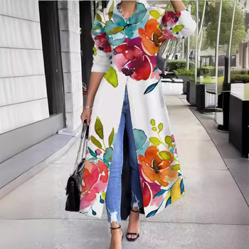 Aliexpress Amazon Independent Site 2025 Nova ženska haljina dugih rukava u blagdanskom stilu srednje duljine s A-krojem i suknjom