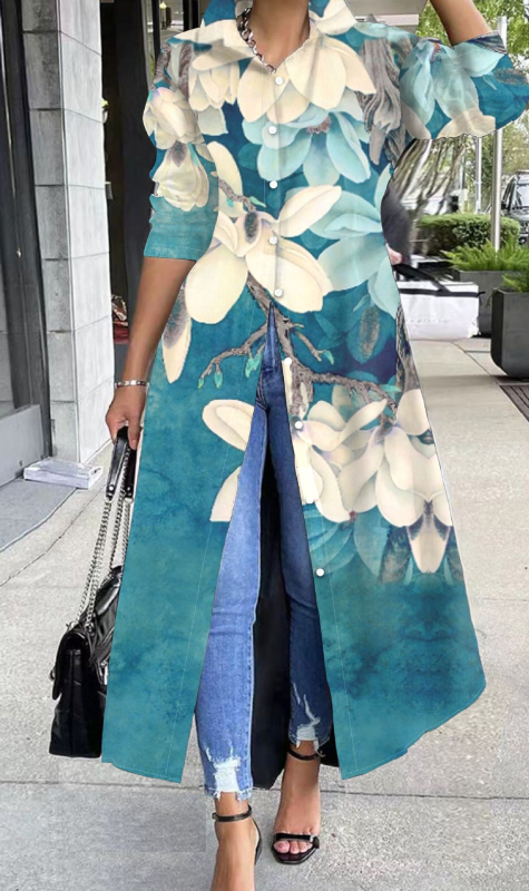 Aliexpress Amazon Independent Site 2025 Nova ženska haljina dugih rukava u blagdanskom stilu srednje duljine s A-krojem i suknjom